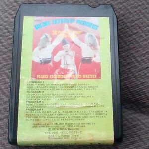 Golden Ukrainian Memories 8 Track Stereo Tape Polkas Kozaks Waltzes Dancing